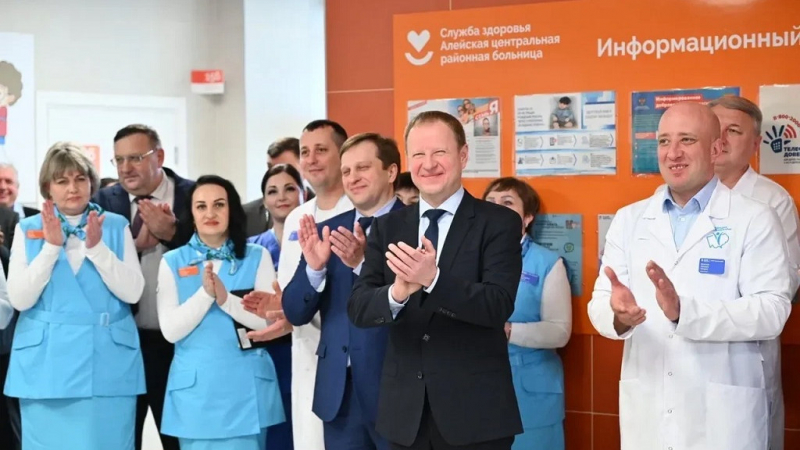 Новая поликлиника на 450 посещений в день открылась в Алейске