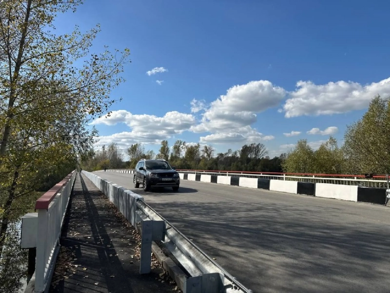 В Алтайском крае капитально отремонтировали два моста