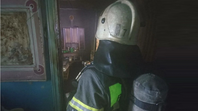 В Алтайском крае на пожаре погибло два человека