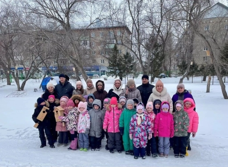 В парках Барнаула и Новоалтайска появились новые скворечники благодаря флешмобу «Помоги птицам»