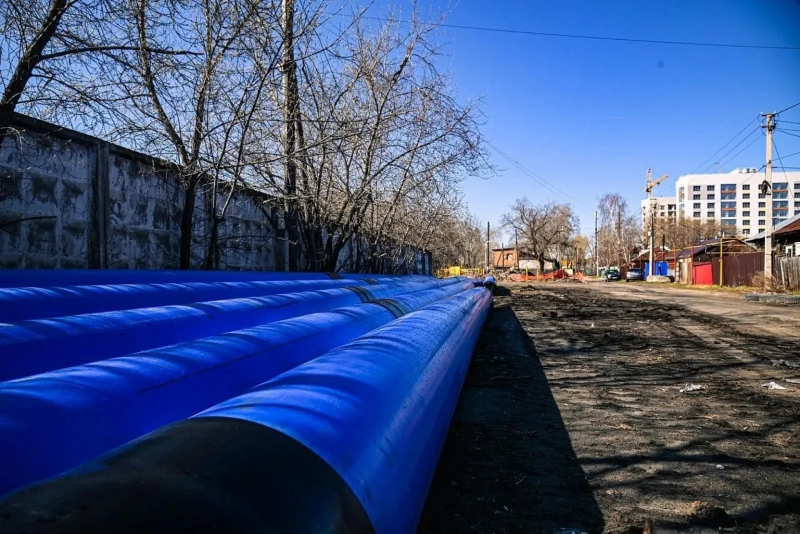 Реконструкция водовода за 1,3 млрд рублей началась в Барнауле