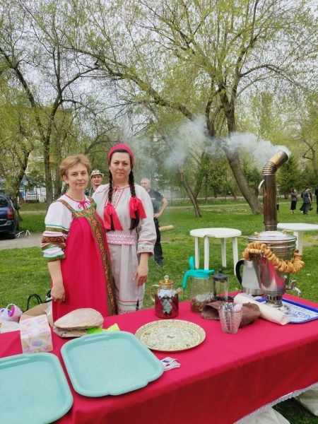 Праздник русской культуры и спорта «Русский двор» прошел в Новоалтайске