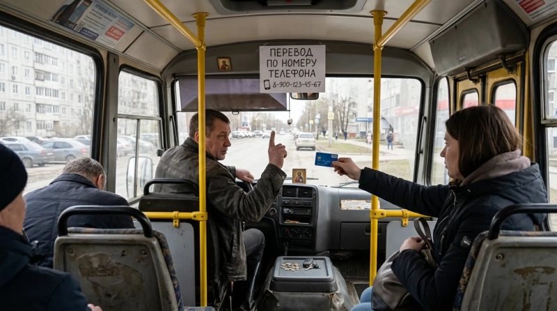Водители барнаульских автобусов продолжают собирать плату за проезд на личные карты