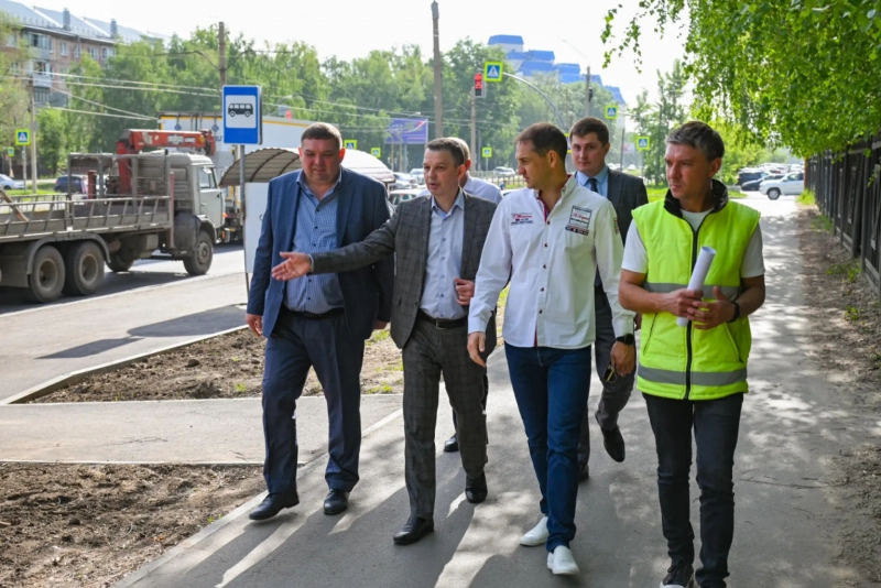 Приемка обновленных дорог началась в Барнауле
