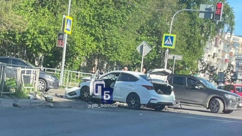 Стали известны подробности ДТП с участием мотоцикла в центре Барнаула