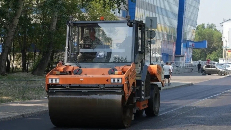 В Бийске ремонтируют три улицы