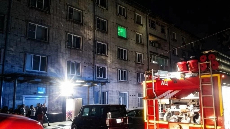 В Новоалтайске на пожаре спасены три человека
