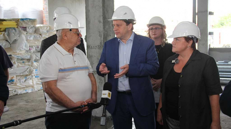 В Барнауле набирает обороты строительство нового корпуса городской поликлиники № 9