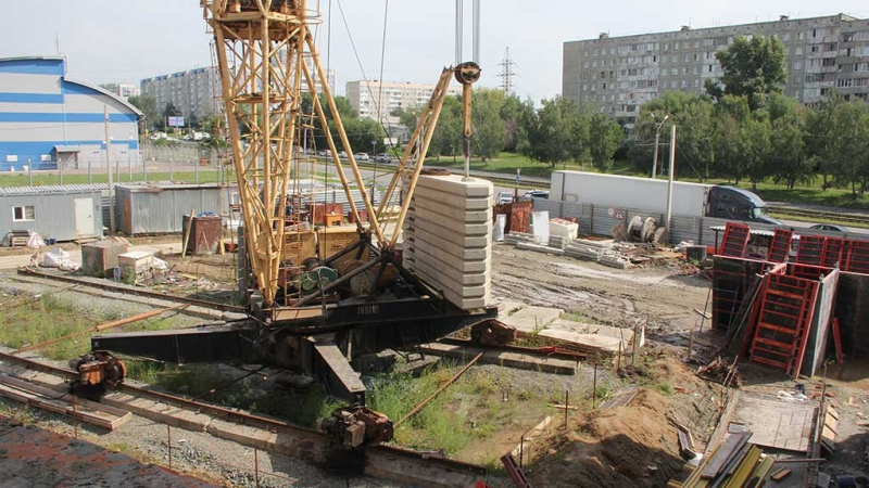 В Барнауле набирает обороты строительство нового корпуса городской поликлиники № 9