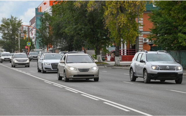 В Барнауле отремонтировали участок проспекта Строителей