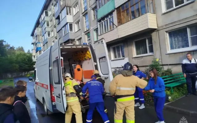 Бийские спасатели помогли госпитализировать пожилую женщину