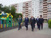 Детский парк обновили в ЗАТО Сибирский