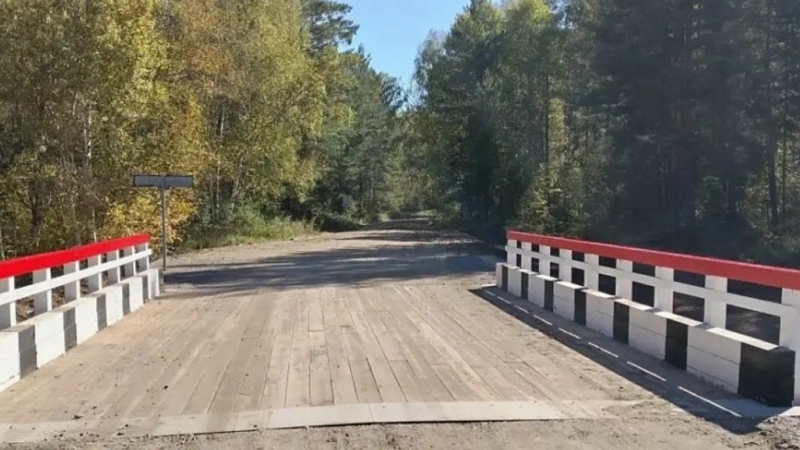 В Алтайском крае отремонтировали мост