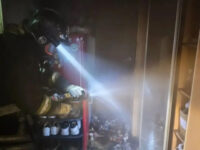 В Алтайском крае потушили несколько крупных ночных пожаров