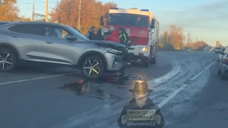 В Барнауле в ДТП пострадали два человека